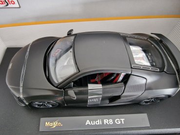 1/18 Maisto Audi R8 GT mattschwarz 36190