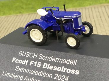 1/87 Busch Fendt F15 Dieselross Sammeledition 2024